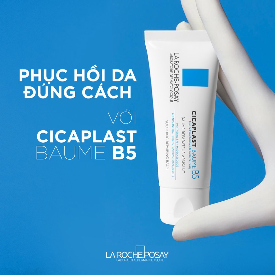 Cicaplast Baume B5 là một trong những sản phẩm best seller của thương hiệu dược mỹ phẩm La Roche - Posay đến từ Pháp